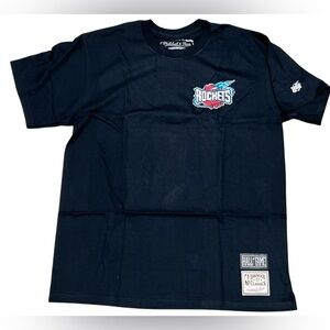 Mitchell & Ness NBA Pixel men's Tee shirt Houston Rockets basketball black large